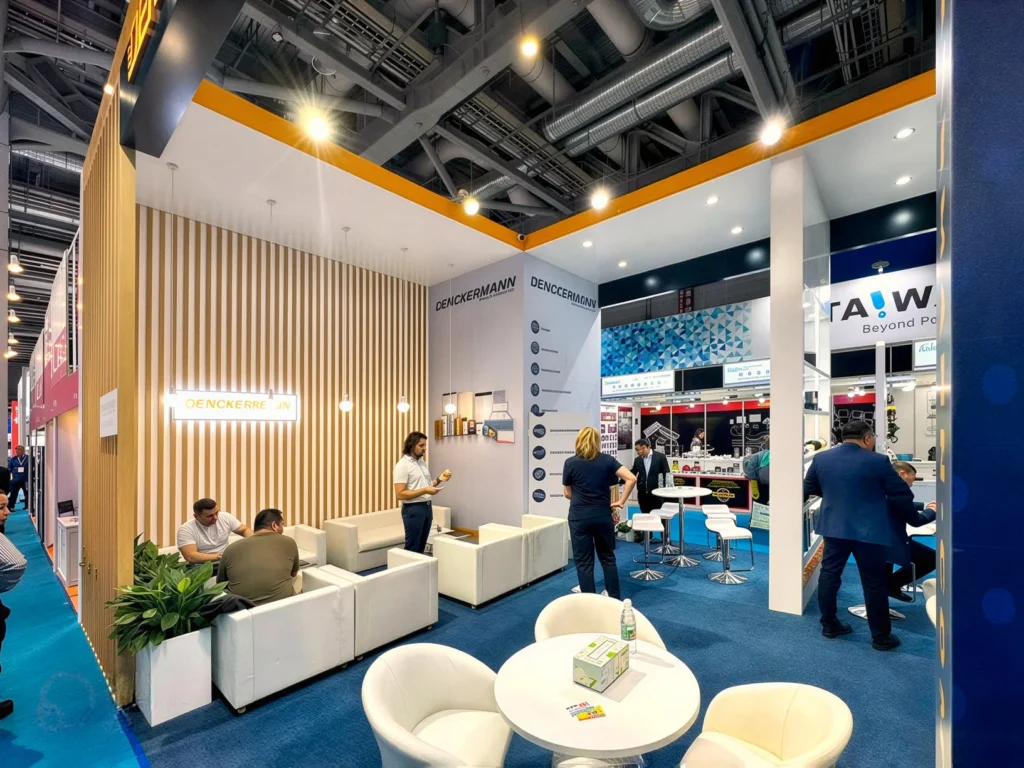 Stoisko targowe Denckermann na Automechanika Shanghai w Szanghaju – realizacja Perfekt, ujęcie 3