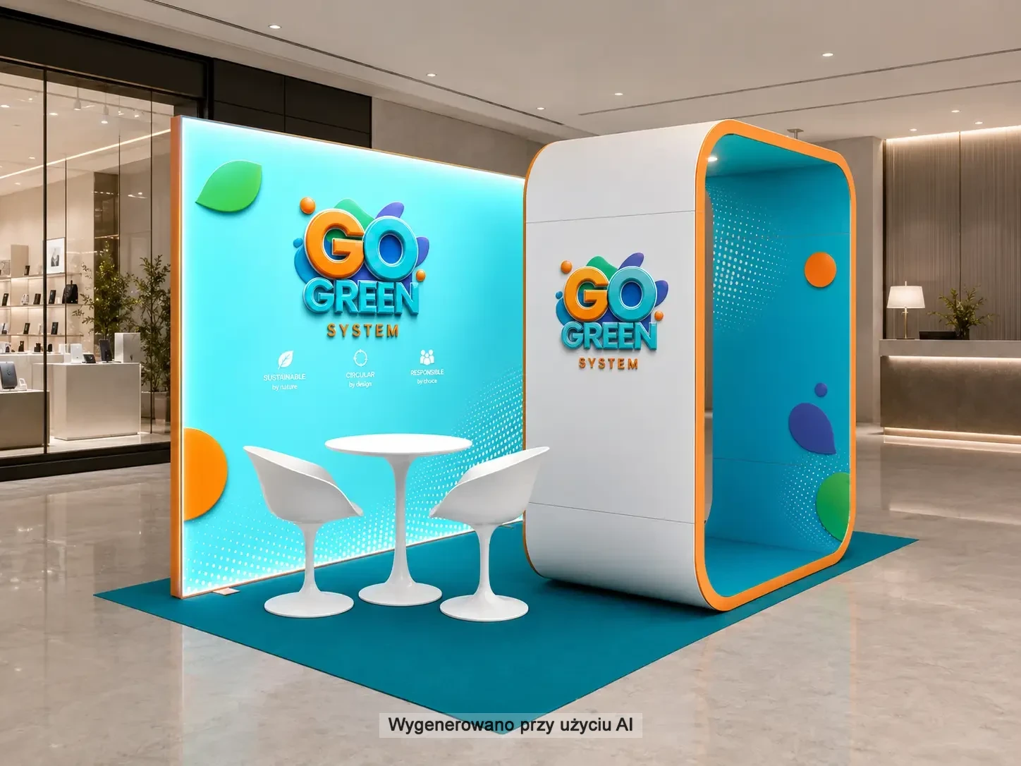 Modułowa zabudowa targowa GOGREEN SYSTEM